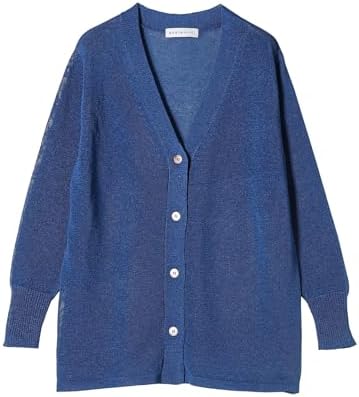 Amazon | [カランシエル] カーディガン 手洗い可能 バルキー V